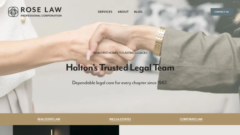 Rose Law Professional Corporation - Oakville, ON Rose Law Professional Corporation - Oakville, ON