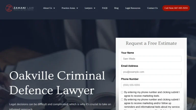 Zamani Law Criminal Lawyer Oakville - Oakville, ON Zamani Law Criminal Lawyer Oakville - Oakville, ON