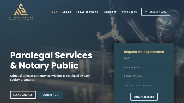 All Legal Services Professional Corporation - Richmond Hill, ON All Legal Services Professional Corporation - Richmond Hill, ON