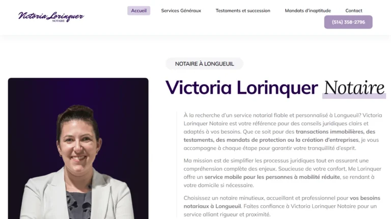 Victoria Lorinquer Notaire - Longueuil, QC Victoria Lorinquer Notaire - Longueuil, QC