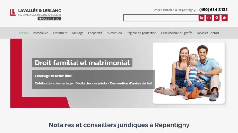 Lavallée Lise et Leblanc Benoit notaire - Repentigny, QC Lavallée Lise et Leblanc Benoit notaire - Repentigny, QC