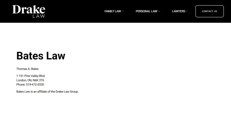 Thomas A. Bates (Bates Law) - London, ON Thomas A. Bates (Bates Law) - London, ON