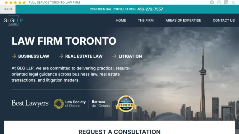 GLG LLP - Toronto, ON GLG LLP - Toronto, ON