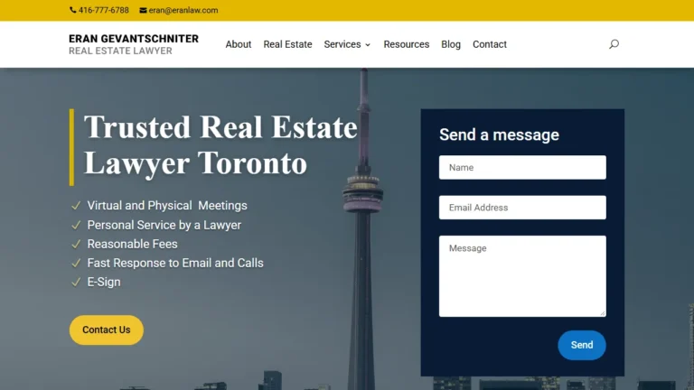 Eran Gevantschniter - Toronto, ON Eran Gevantschniter - Toronto, ON