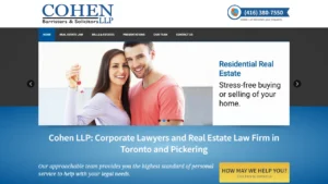 Cohen LLP, Barristers & Solicitors - Toronto, ON Cohen LLP, Barristers & Solicitors - Toronto, ON