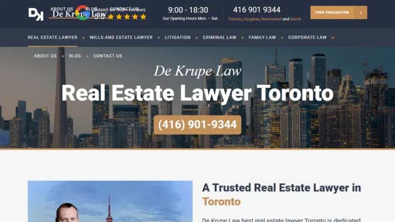De Krupe Law - Toronto, ON De Krupe Law - Toronto, ON
