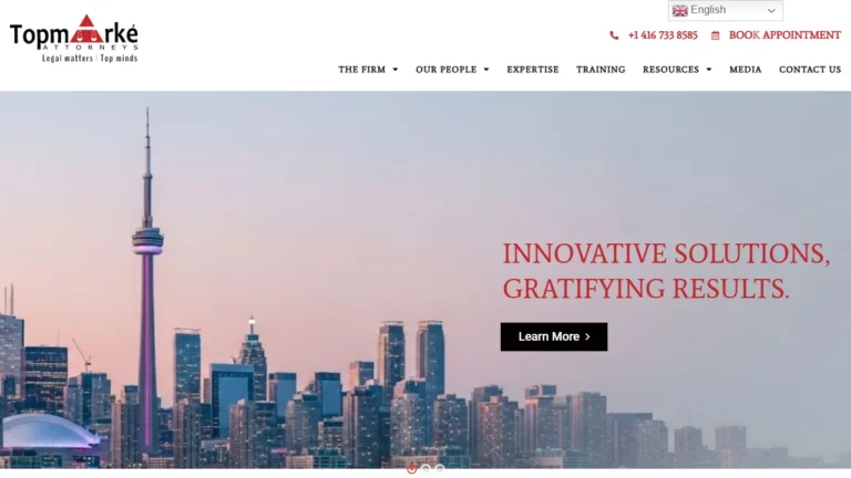 Topmarké Attorneys LLP - Toronto, ON Topmarké Attorneys LLP - Toronto, ON