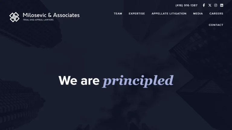 Milosevic and Associates - Toronto, ON Milosevic and Associates - Toronto, ON