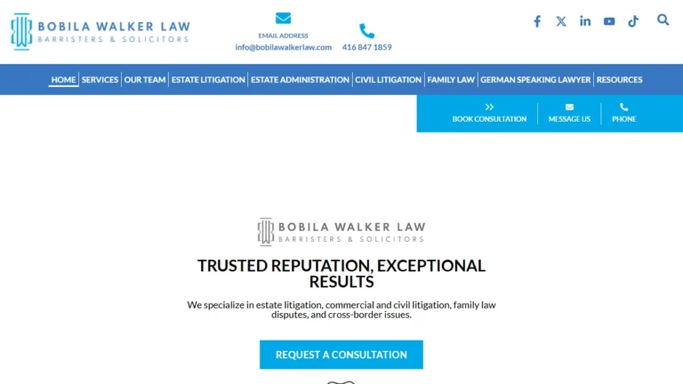 Bobila Walker Law - Toronto, ON Bobila Walker Law - Toronto, ON