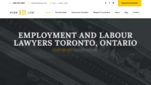 Hyde HR Law - Labour and Employment Lawyer Toronto - Toronto, ON Hyde HR Law - Labour and Employment Lawyer Toronto - Toronto, ON