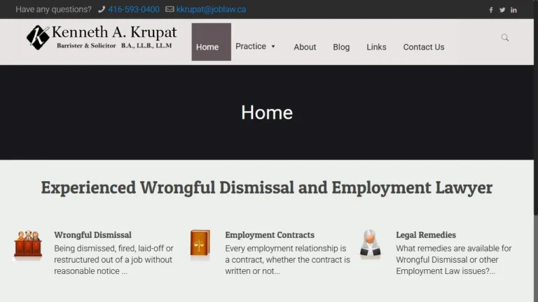Kenneth Krupat LLM - Toronto, ON Kenneth Krupat LLM - Toronto, ON