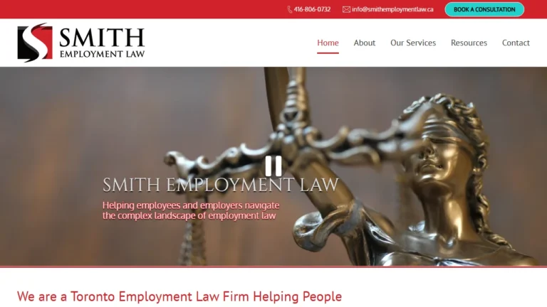 Smith Employment Law - Toronto, ON Smith Employment Law - Toronto, ON