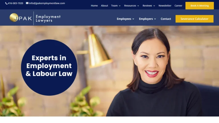 JPAK Employment Lawyers - Toronto, ON JPAK Employment Lawyers - Toronto, ON