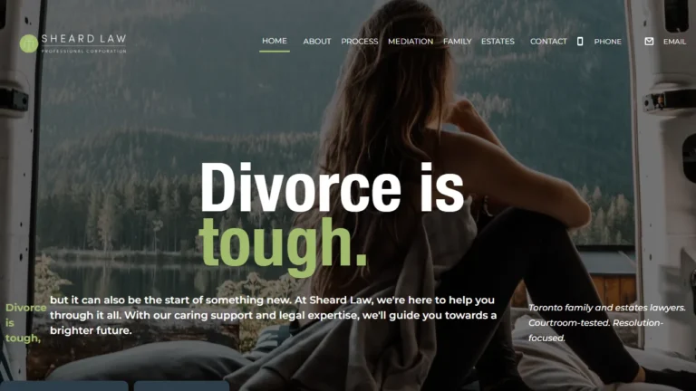 Sheard Law Professional Corporation - Toronto, ON Sheard Law Professional Corporation - Toronto, ON