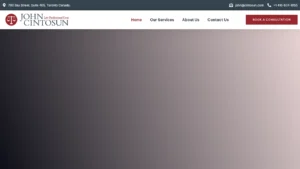 John Cintosun Law Professional Corporation - Toronto, ON John Cintosun Law Professional Corporation - Toronto, ON