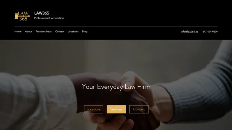 Law 365 Professional Corp - Toronto, ON Law 365 Professional Corp - Toronto, ON