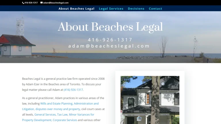 Beaches Legal - Toronto, ON Beaches Legal - Toronto, ON
