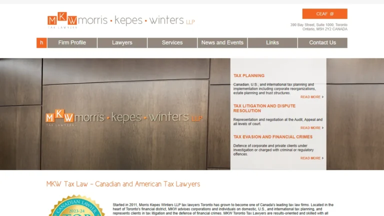 Morris Kepes Winters LLP - Toronto, ON