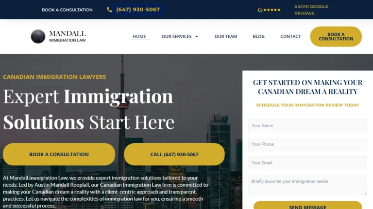 Mandall Immigration Law - Toronto, ON Mandall Immigration Law - Toronto, ON