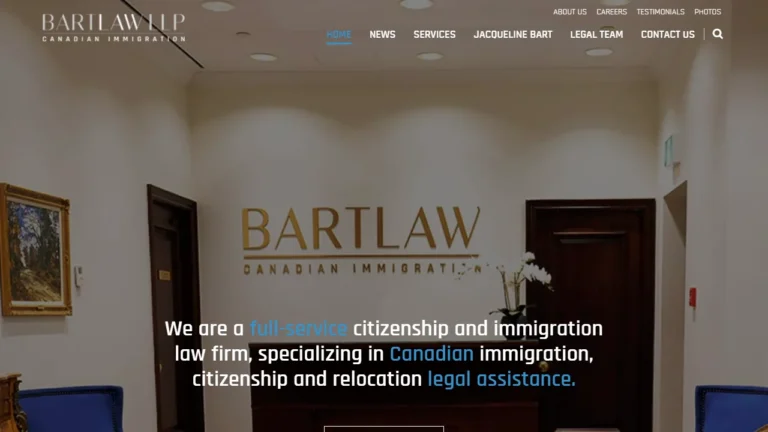 BARTLAW LLP Canadian Immigration - Toronto, ON BARTLAW LLP Canadian Immigration - Toronto, ON