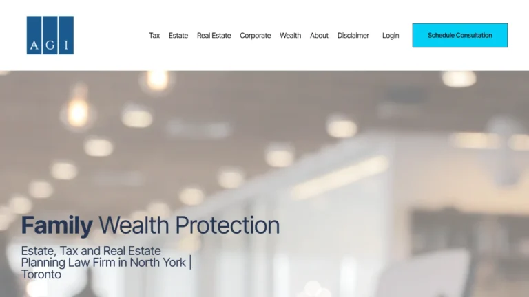 AGI Law - Toronto, ON AGI Law - Toronto, ON