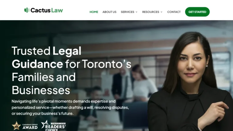 CACTUS LAW - Toronto, ON CACTUS LAW - Toronto, ON
