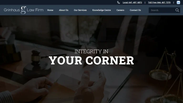 Grinhaus Law Firm - Toronto, ON Grinhaus Law Firm - Toronto, ON