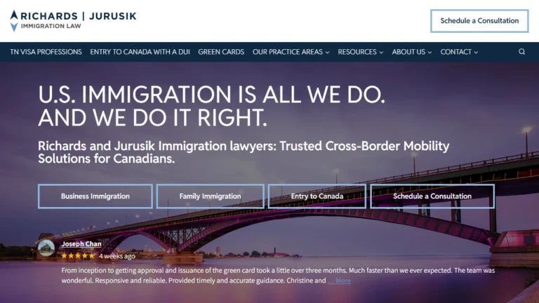 Richards and Jurusik US Immigration Lawyer - Toronto, ON Richards and Jurusik US Immigration Lawyer - Toronto, ON