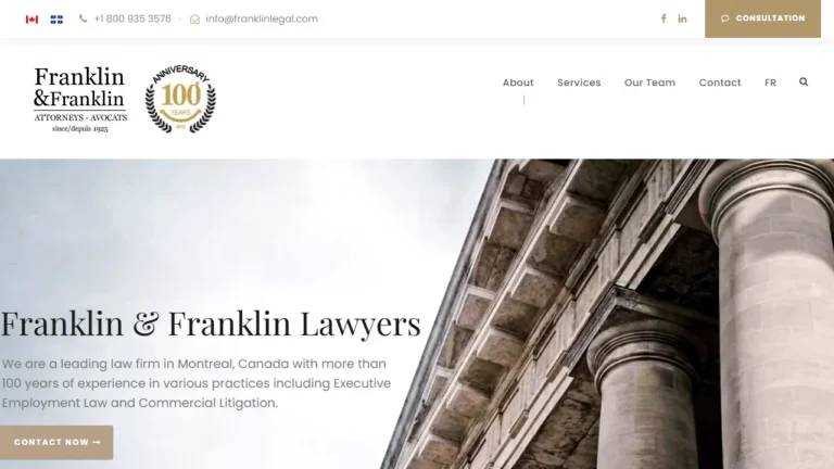 Franklin and Franklin - Montreal, QC Franklin and Franklin - Montreal, QC