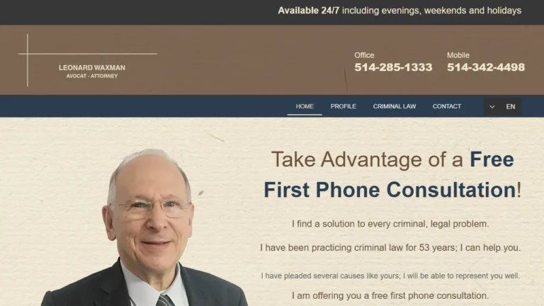 Leonard Waxman Attorney - Montreal, QC Leonard Waxman Attorney - Montreal, QC