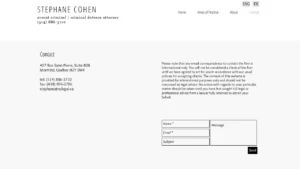 Stephane Cohen Criminal Lawyer - Montreal, QC Stephane Cohen Criminal Lawyer - Montreal, QC