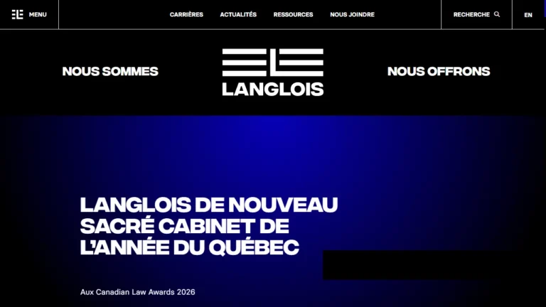 Langlois Avocats - Montreal, QC Langlois Avocats - Montreal, QC