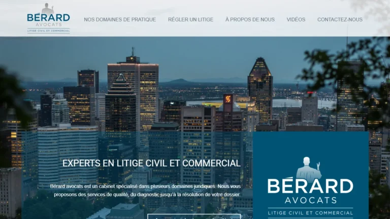 Bérard Avocats - Montreal, QC Bérard Avocats - Montreal, QC