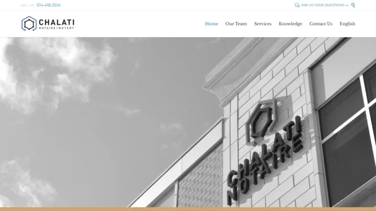 Chalati Notaire/Notary - Montreal, QC Chalati Notaire/Notary - Montreal, QC
