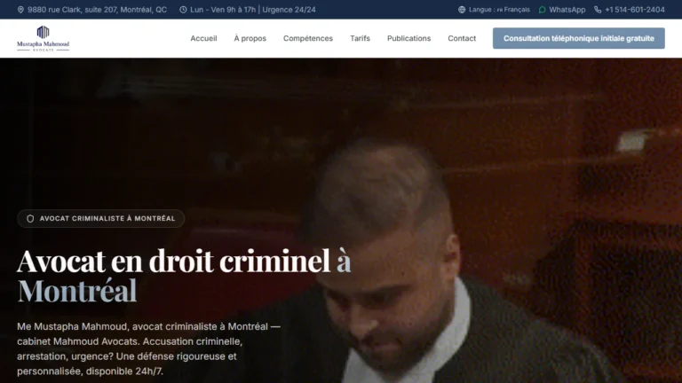Mahmoud Avocats - Montreal, QC