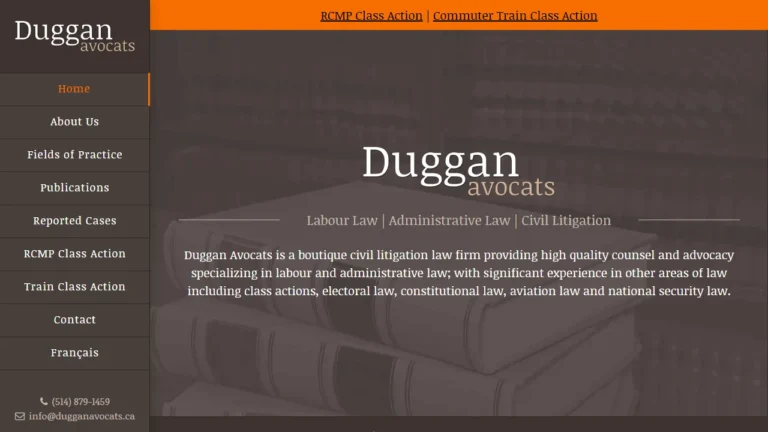Duggan Avocats - Montreal, QC Duggan Avocats - Montreal, QC