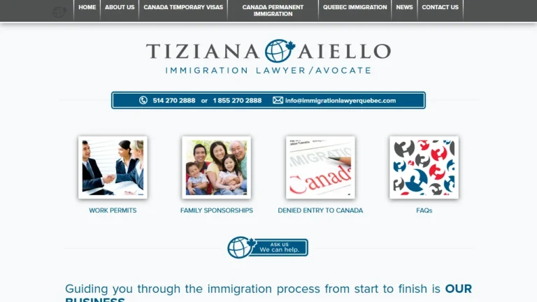 Tiziana Aiello Immigration Lawyer - Montreal, QC Tiziana Aiello Immigration Lawyer - Montreal, QC