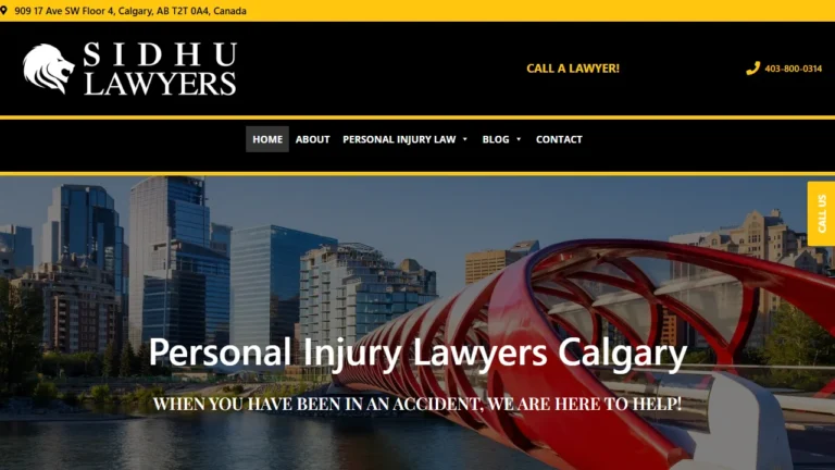 Sidhu Personal Injury Lawyers - Calgary, AB Sidhu Personal Injury Lawyers - Calgary, AB