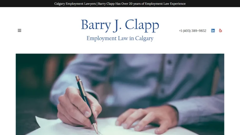 Barry Clapp Calgary Employment Lawyers - Calgary, AB Barry Clapp Calgary Employment Lawyers - Calgary, AB