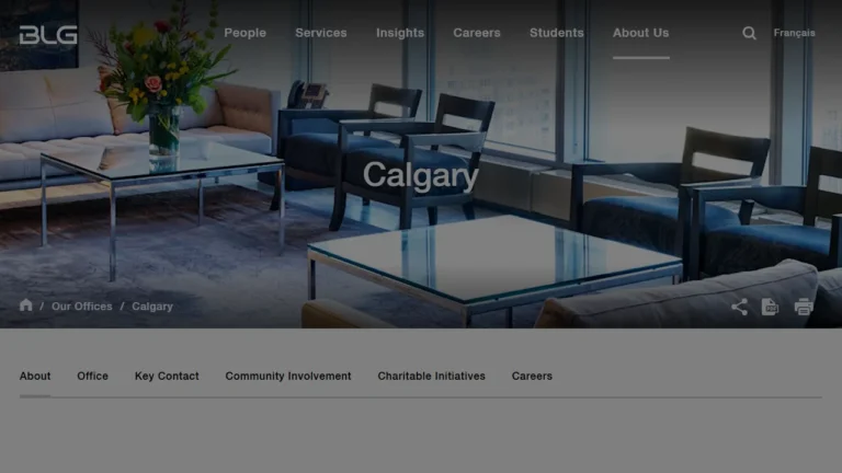 Borden Ladner Gervais LLP - Calgary, AB Borden Ladner Gervais LLP - Calgary, AB