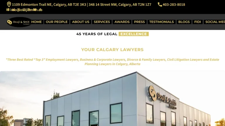 Osuji & Smith: Employment Lawyers, Business, Real Estate & Family Law - Calgary, AB Osuji & Smith: Employment Lawyers, Business, Real Estate & Family Law - Calgary, AB