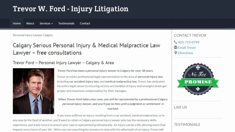 Trevor Ford Law - Calgary, AB Trevor Ford Law - Calgary, AB