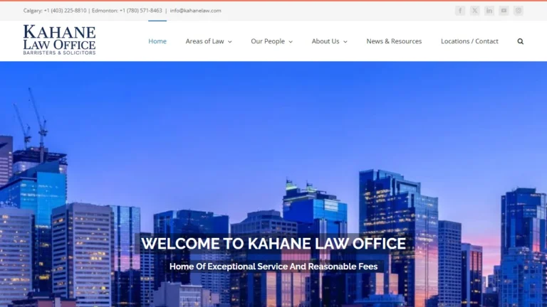 Kahane Law Office - Calgary, AB Kahane Law Office - Calgary, AB