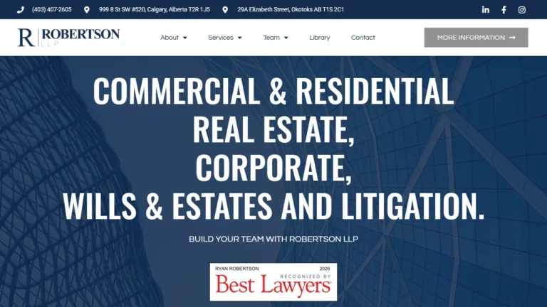Robertson LLP - Calgary, AB Robertson LLP - Calgary, AB