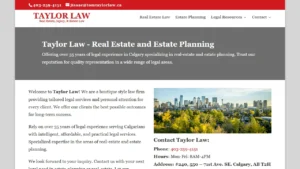 Taylor Law - Calgary, AB Taylor Law - Calgary, AB