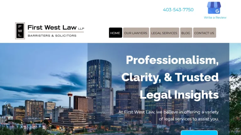 First West Law LLP - Calgary, AB First West Law LLP - Calgary, AB