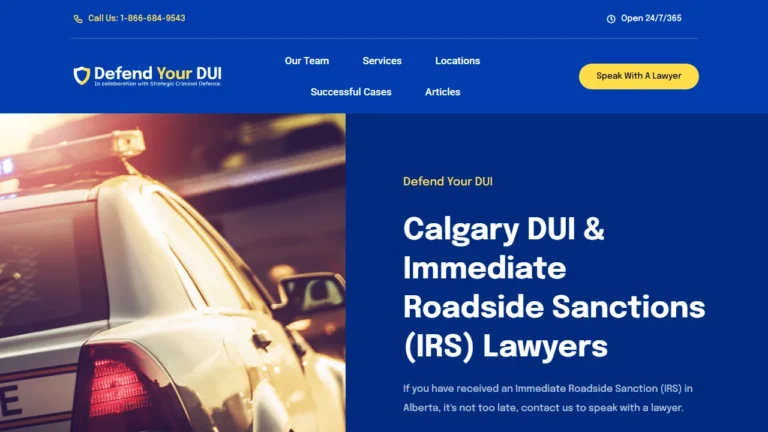 Defend Your DUI - Ian Savage - Calgary, AB Defend Your DUI - Ian Savage - Calgary, AB