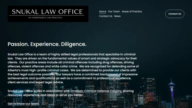 Snukal Law Office - Calgary, AB Snukal Law Office - Calgary, AB