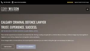 Cory Wilson Criminal Defence - Calgary, AB Cory Wilson Criminal Defence - Calgary, AB
