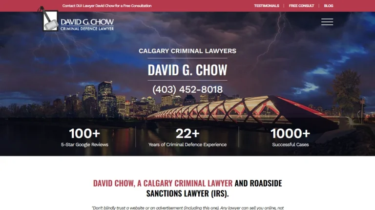David G. Chow - Calgary, AB David G. Chow - Calgary, AB